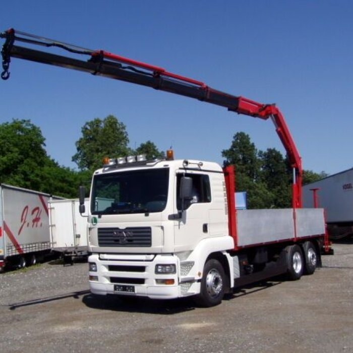 MAN 26.430, CRANE FASSI150A24 - Remote control
