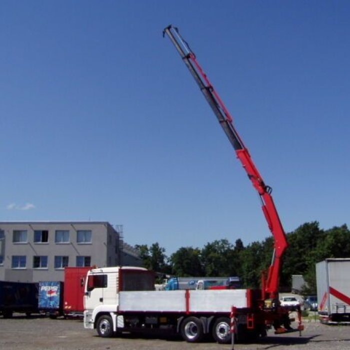 MAN 26.430, CRANE FASSI150A24 - Remote control