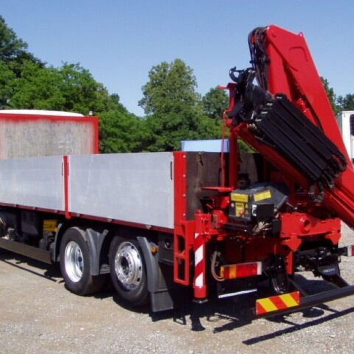 MAN 26.430, CRANE FASSI150A24 - Remote control