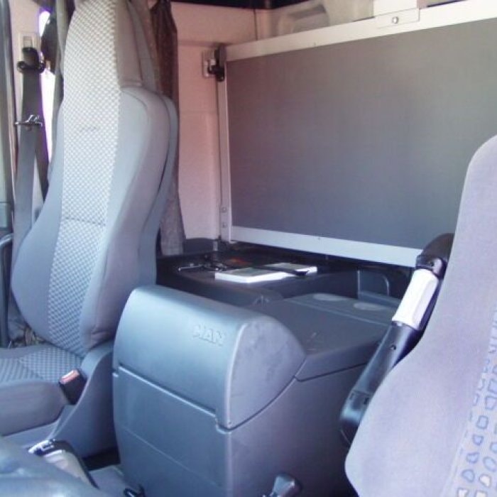 MAN 26.430, CRANE FASSI150A24 - Remote control