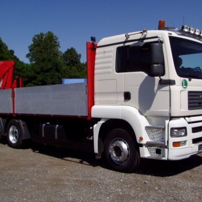 MAN 26.430, CRANE FASSI150A24 - Remote control