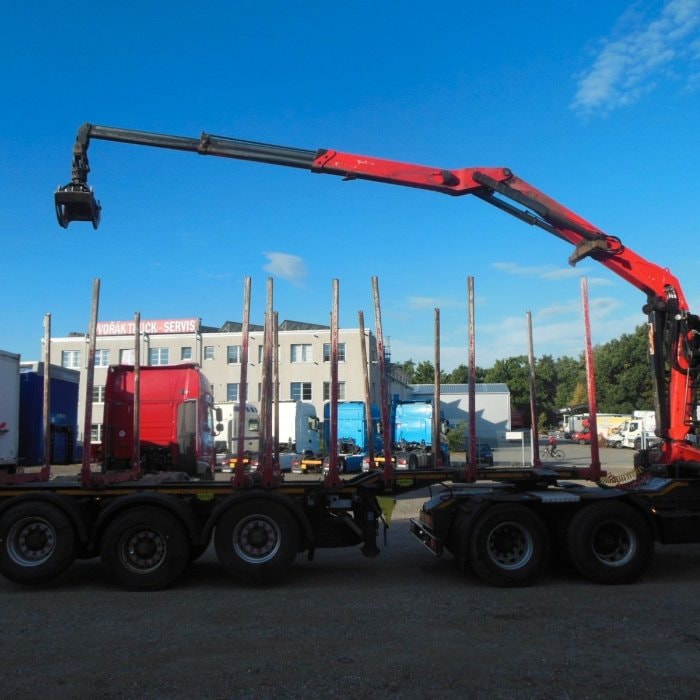 SCANIA R450, 6X4, CRANE, EPSILON 170 + UMIKOV TELESCOPIC