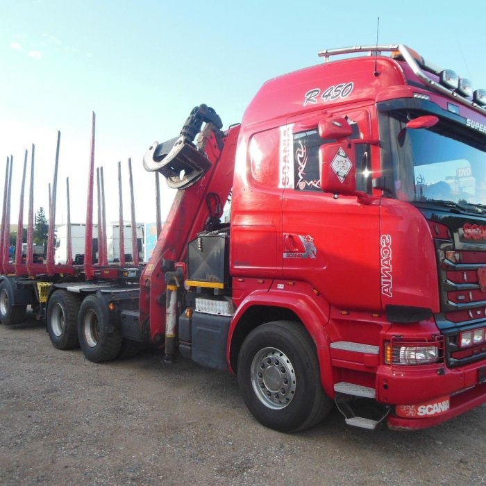 SCANIA R450, 6X4, CRANE, EPSILON 170 + UMIKOV TELESCOPIC