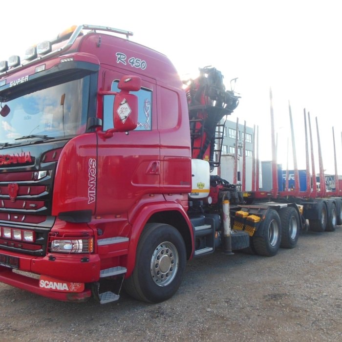 SCANIA R450, 6X4, CRANE, EPSILON 170 + UMIKOV TELESCOPIC