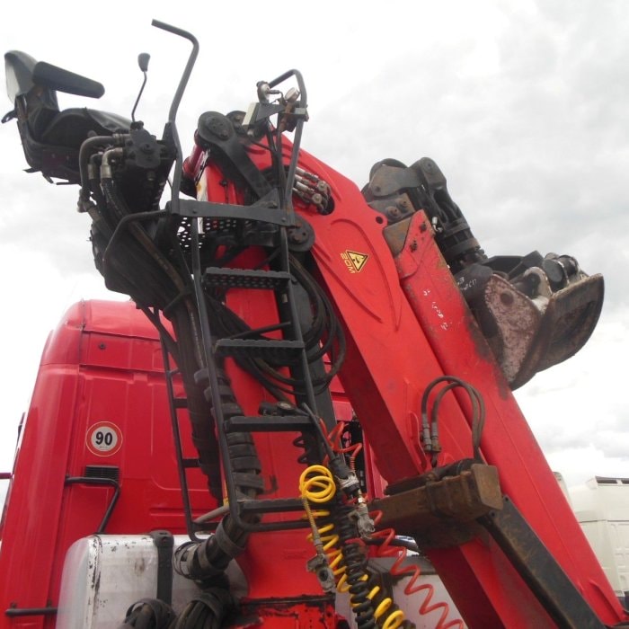 SCANIA R450, 6X4, CRANE, EPSILON 170 + UMIKOV TELESCOPIC