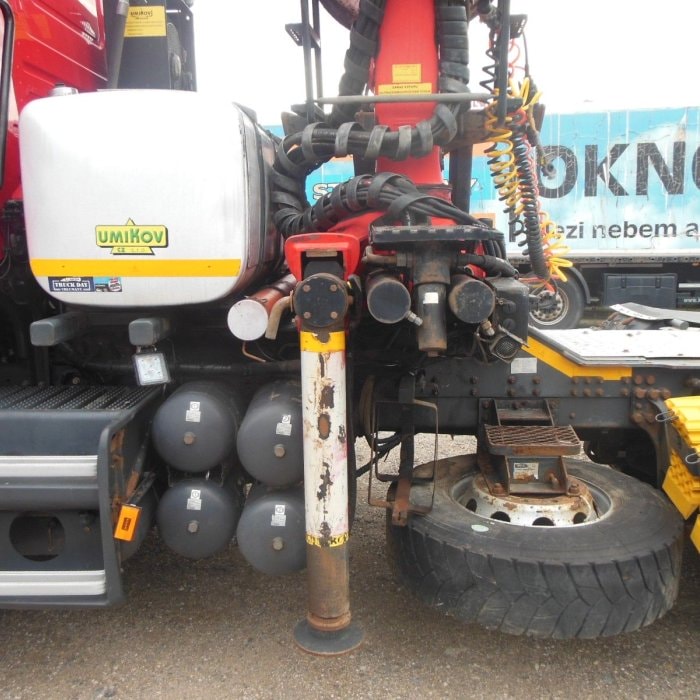 SCANIA R450, 6X4, CRANE, EPSILON 170 + UMIKOV TELESCOPIC