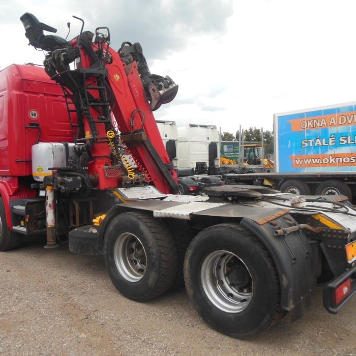 SCANIA R450, 6X4, CRANE, EPSILON 170 + UMIKOV TELESCOPIC