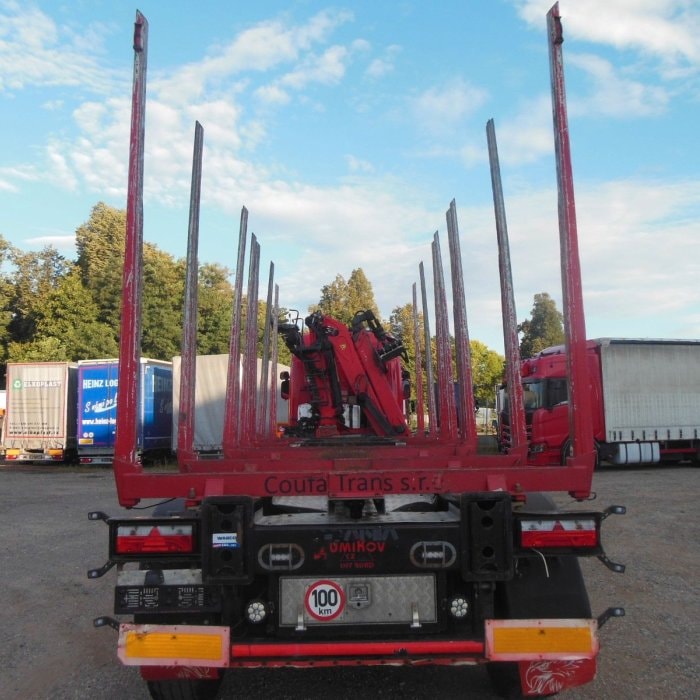 SCANIA R450, 6X4, CRANE, EPSILON 170 + UMIKOV TELESCOPIC