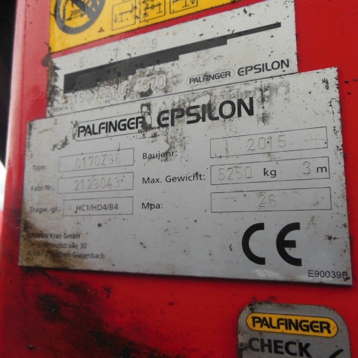 SCANIA R450, 6X4, CRANE, EPSILON 170 + UMIKOV TELESCOPIC