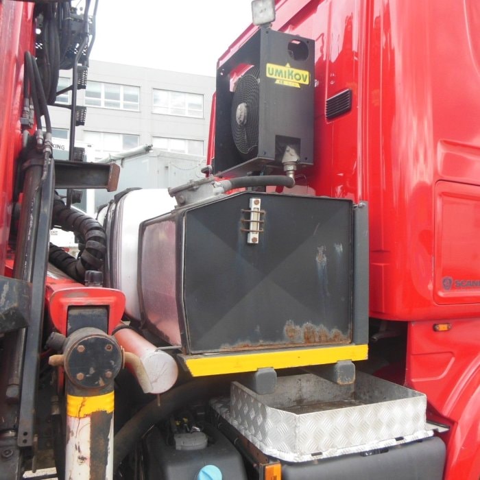 SCANIA R450, 6X4, CRANE, EPSILON 170 + UMIKOV TELESCOPIC