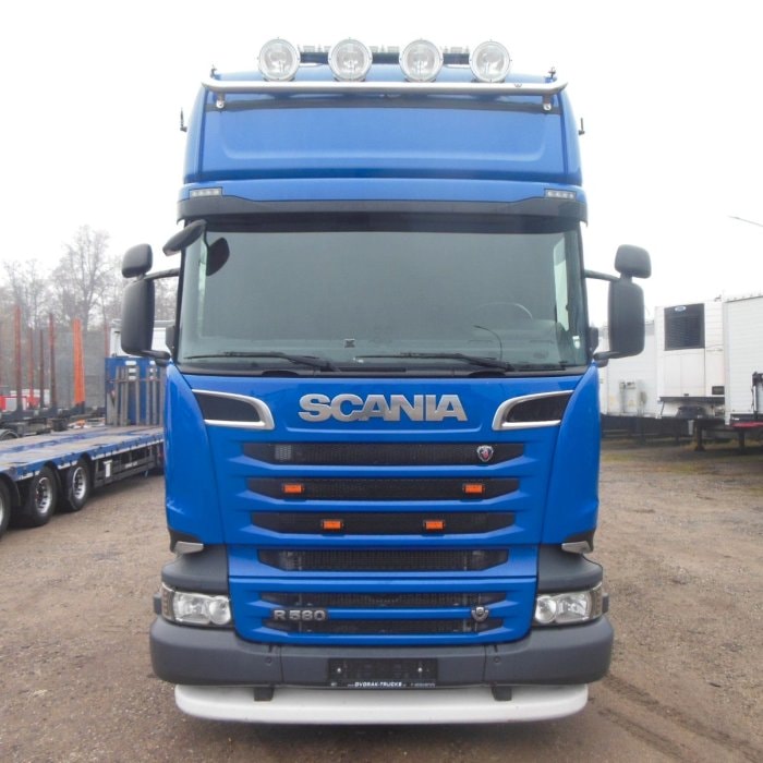 SCANIA 16 R 580, V8, 8X4, 164.000 KG, TO