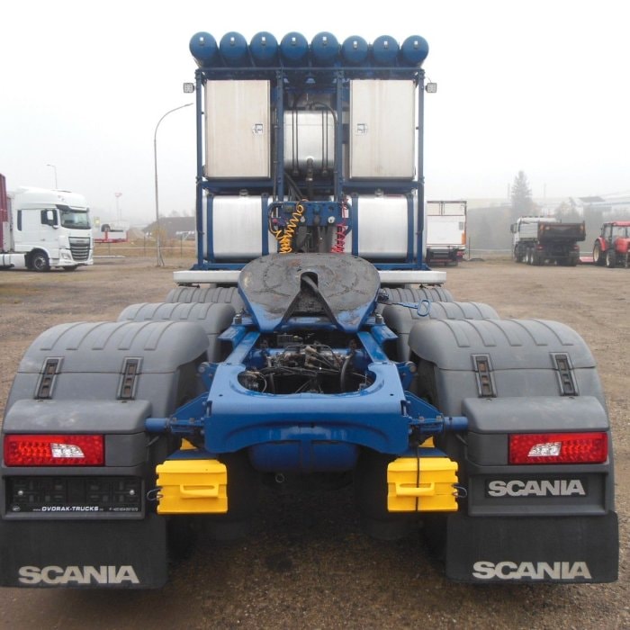 SCANIA 16 R 580, V8, 8X4, 164.000 KG, TO