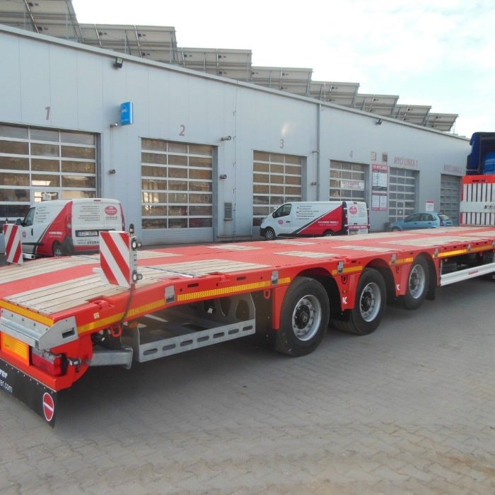 Kässbohrer K.SPA M 3, MEGA-PLATO-TELESKOP 7m návěs pro nákladní přepravu