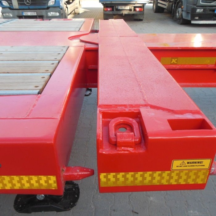 Kässbohrer K.SPA M 3, MEGA-PLATO-TELESKOP 7m návěs pro nákladní přepravu