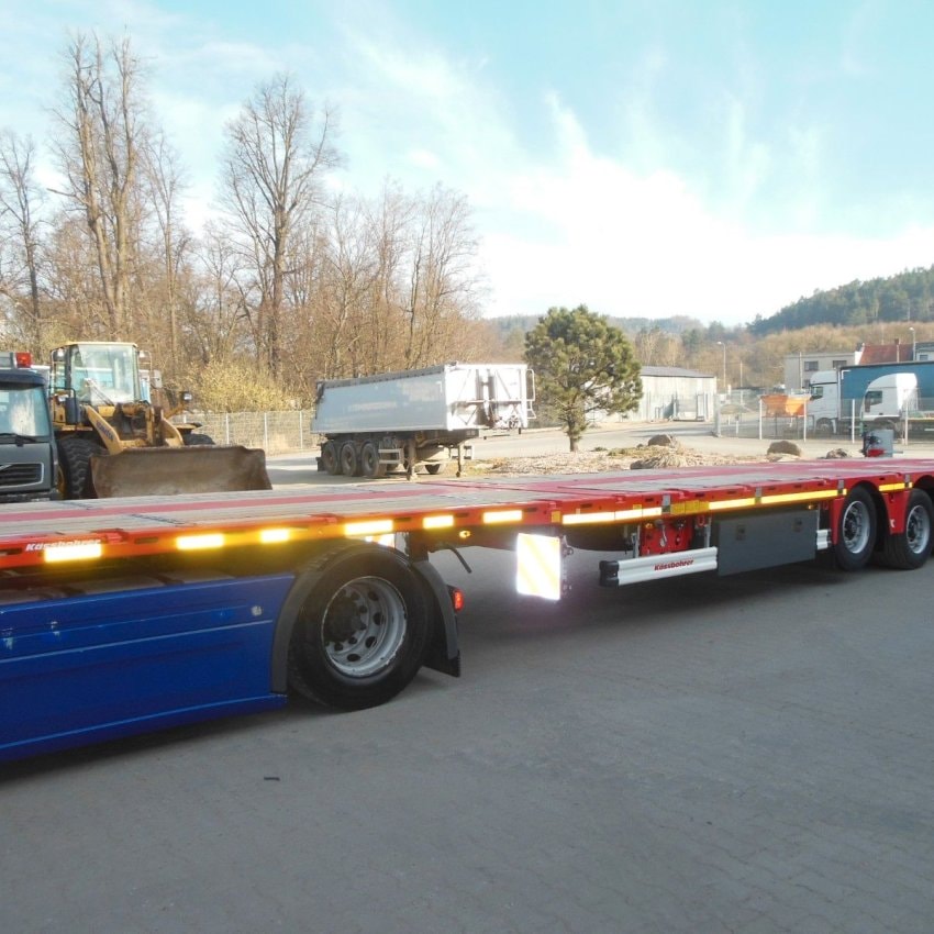 Kässbohrer K.SPA M 3, MEGA-PLATO-TELESKOP 7m návěs pro nákladní přepravu