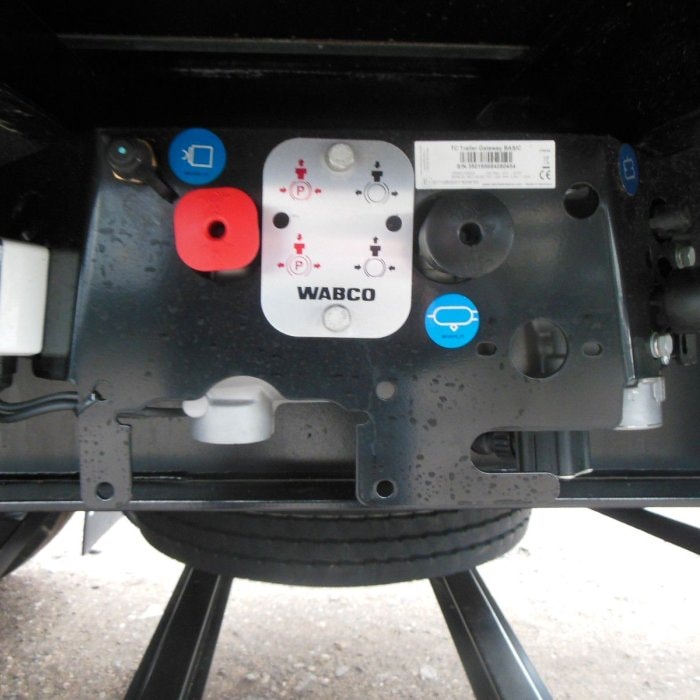 Kögel SN 24, SAF, Zvedací náprava návěs pro nákladní