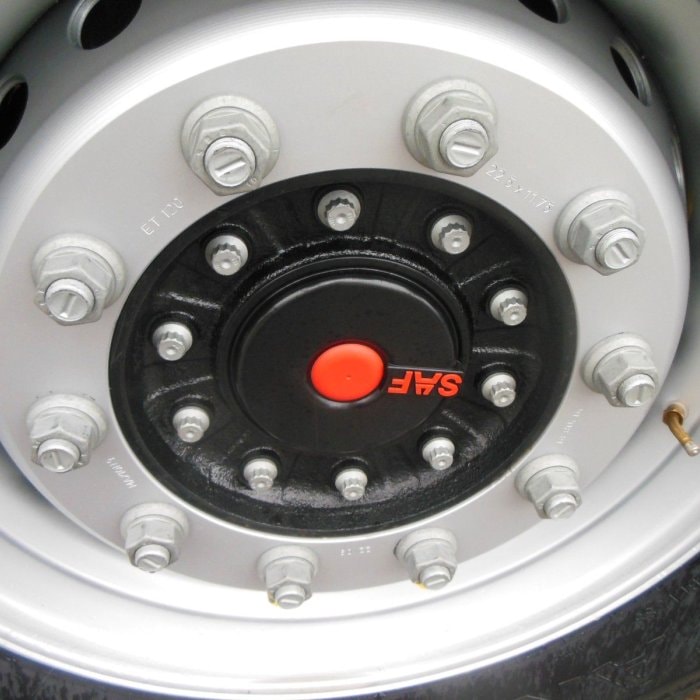 Kögel SN 24, SAF, Zvedací náprava návěs pro nákladní