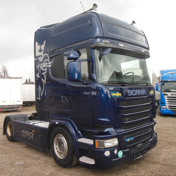 SCANIA R450, SCR BEZ EGR, RETARDÉR, NEZÁVISLÁ KLIMATIZACE, PLNÉ VZDUCHOVÉ ODPRUŽENÍ