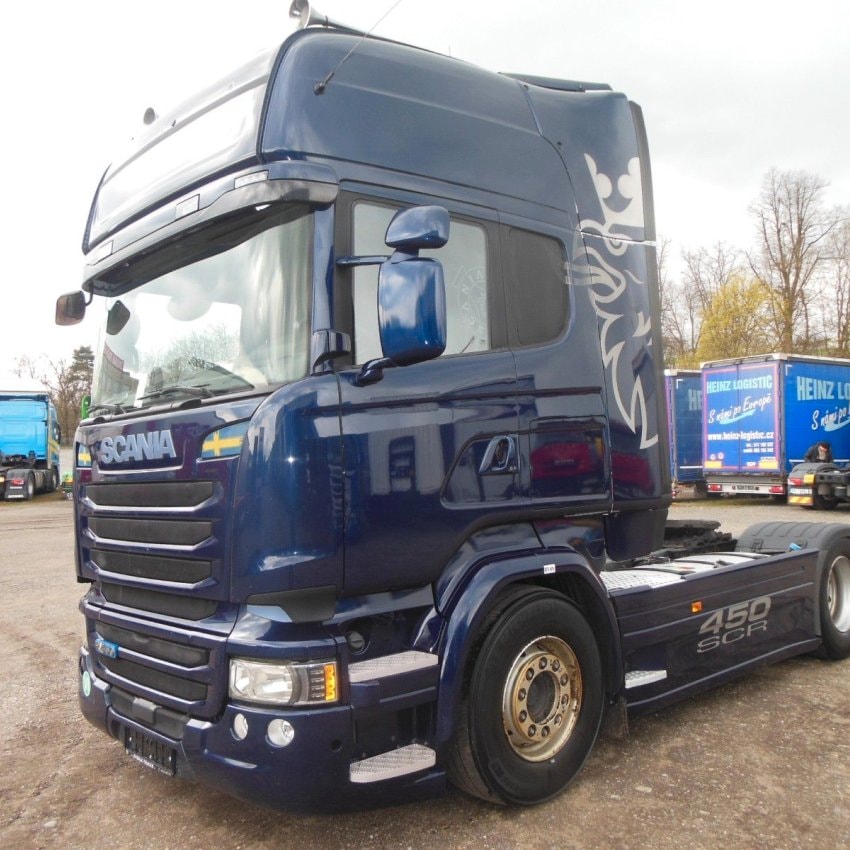 SCANIA R450, SCR BEZ EGR, RETARDÉR, NEZÁVISLÁ KLIMATIZACE, PLNÉ VZDUCHOVÉ ODPRUŽENÍ