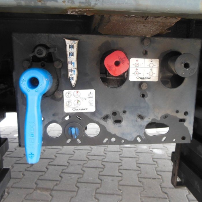 KRONE SD Mega Liner, Zvedací náprava návěs pro nákladní přepravu