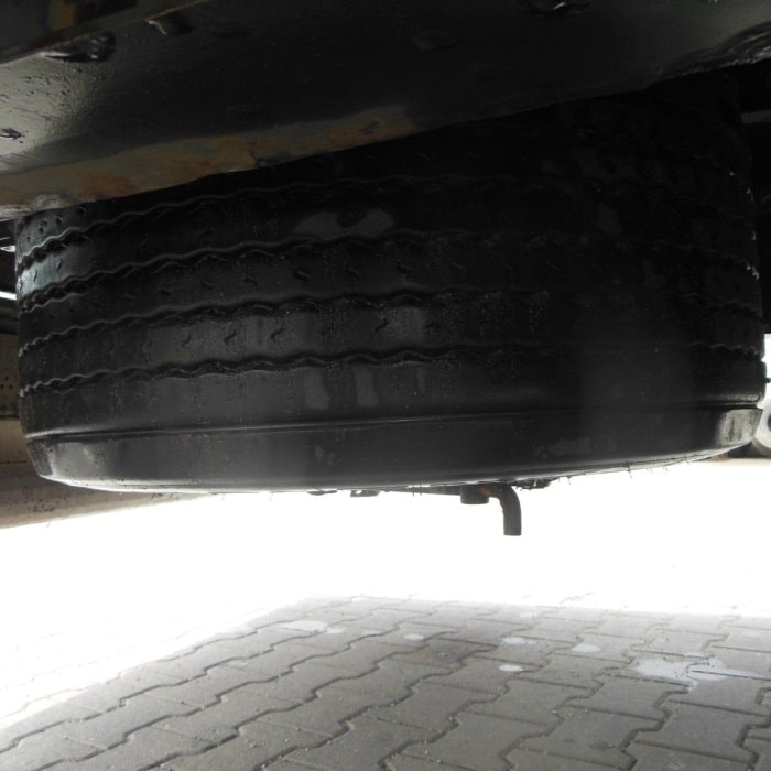 KRONE SD Mega Liner, Zvedací náprava návěs pro nákladní přepravu