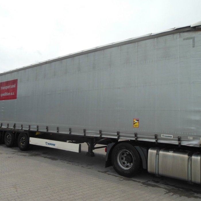 KRONE SD Mega Liner, Zvedací náprava návěs pro nákladní přepravu