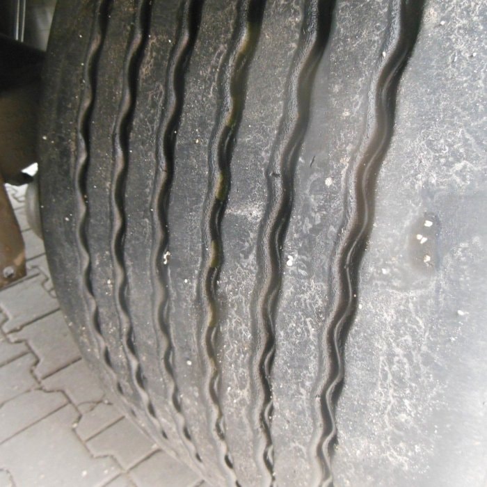 KRONE SD Mega Liner, Zvedací náprava návěs pro nákladní přepravu