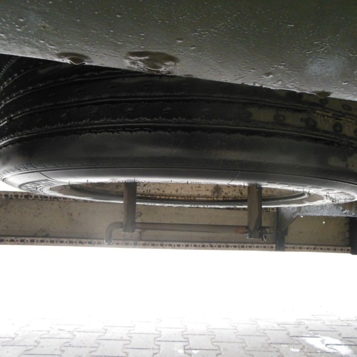 KRONE SD Mega Liner, Zvedací náprava návěs pro nákladní přepravu