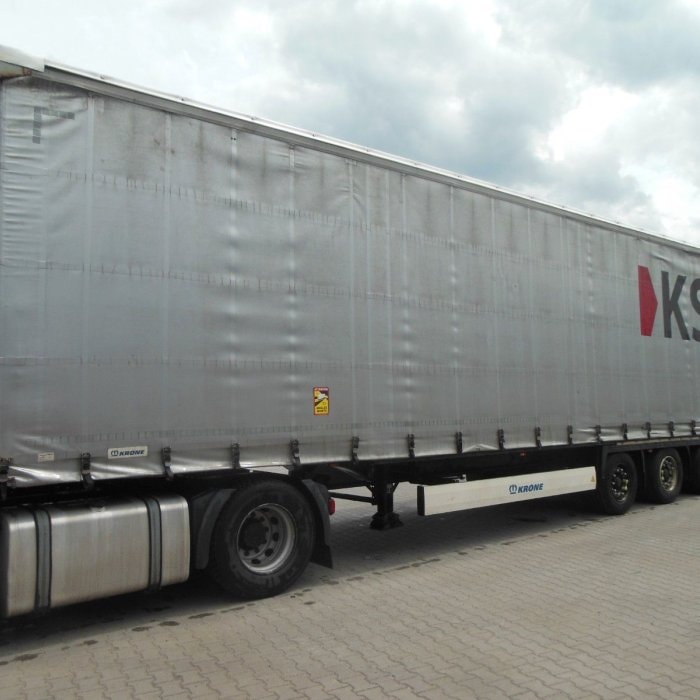 KRONE SD Mega Liner, Zvedací náprava návěs pro nákladní přepravu