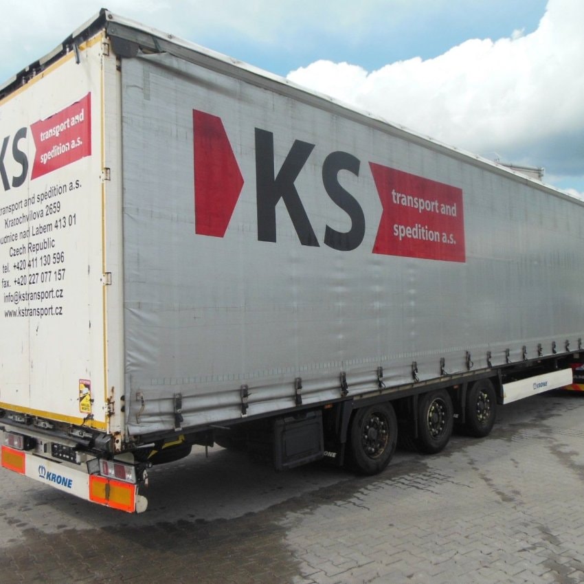 KRONE SD Mega Liner, Zvedací náprava návěs pro nákladní přepravu