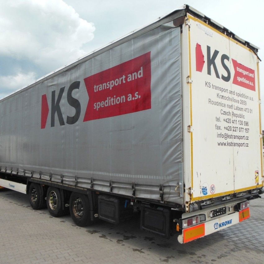 KRONE SD Mega Liner, Zvedací náprava návěs pro nákladní přepravu