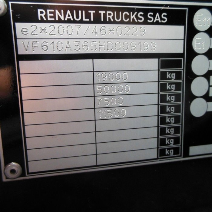 RENAULT T520, LowDeck, Comfort