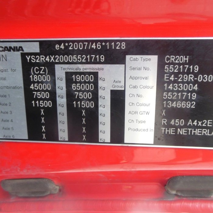 SCANIA R450,LOWDECK,RETARDER,MOTORSCHADE WASSERLECK