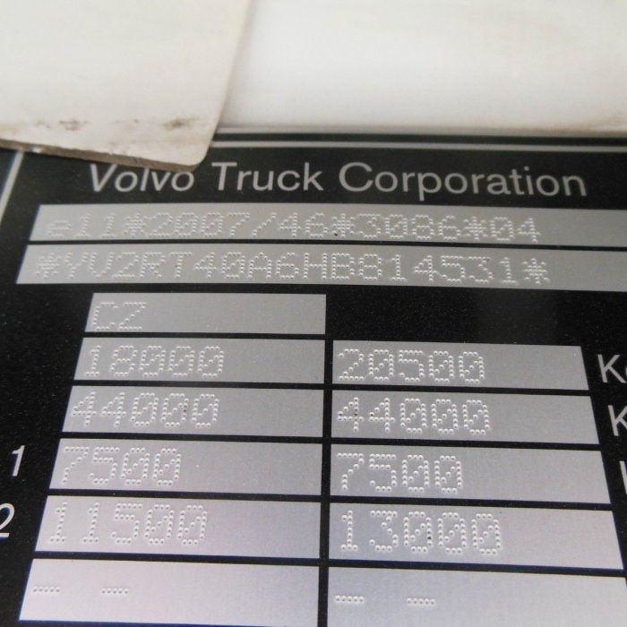 VOLVO FH 13/500, Globe XL, Hydraulika