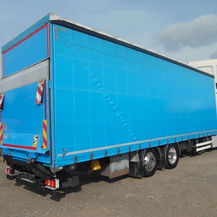 MERCEDES-BENZ ACTROS 2546, 24 PALLETS, TAIL LIFT, ALU RIMS, TOP!!