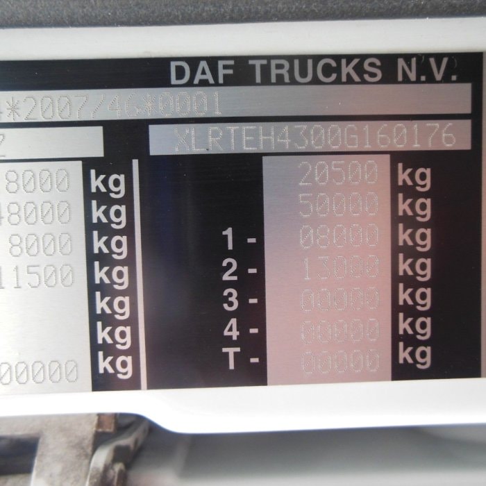 DAF XF 106.510 SSC, MANUÁL, RETARDÉR