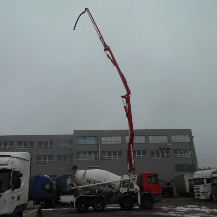 MERCEDES-BENZ ACTROS 3241, LIEBHERR 7m3, PUTZMEISTER PUMP 24m