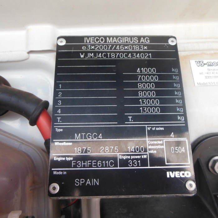 IVECO TRAKKER AD410T45W, 8X8, BORDMATIC, TOWING DEVICE