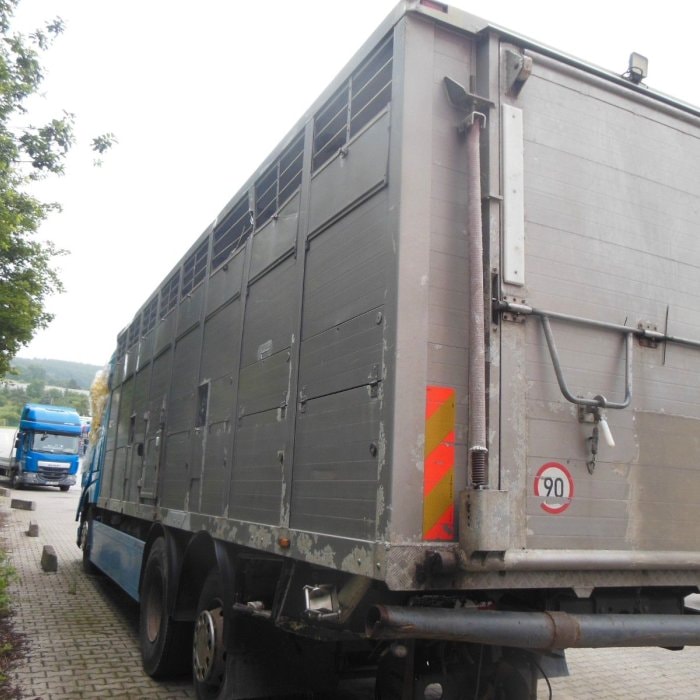 DAF XF 106.460, MENKE-JANZEN, ACCIDENT-DRIVABLE!!