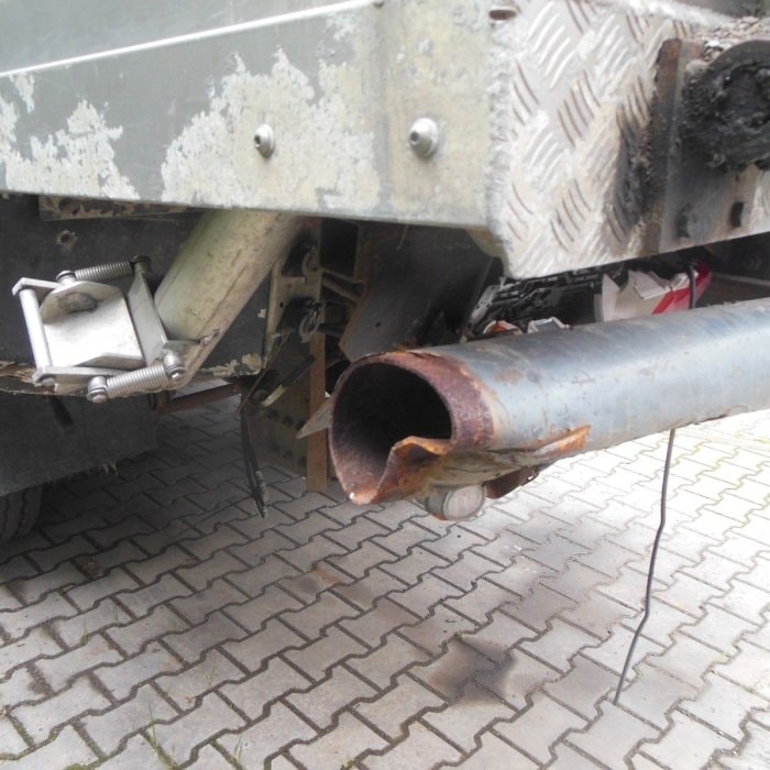 DAF XF 106.460, MENKE-JANZEN, ACCIDENT-DRIVABLE!!