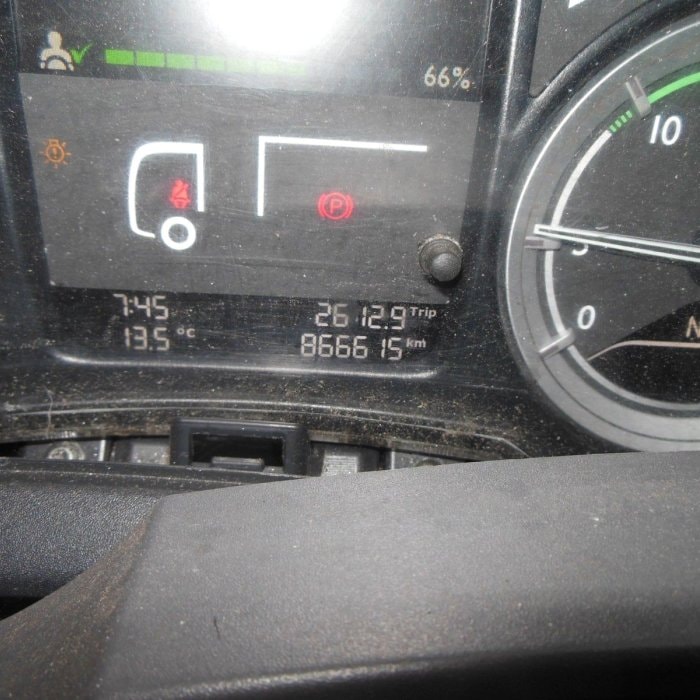 DAF XF 106.460, MENKE-JANZEN, ACCIDENT-DRIVABLE!!