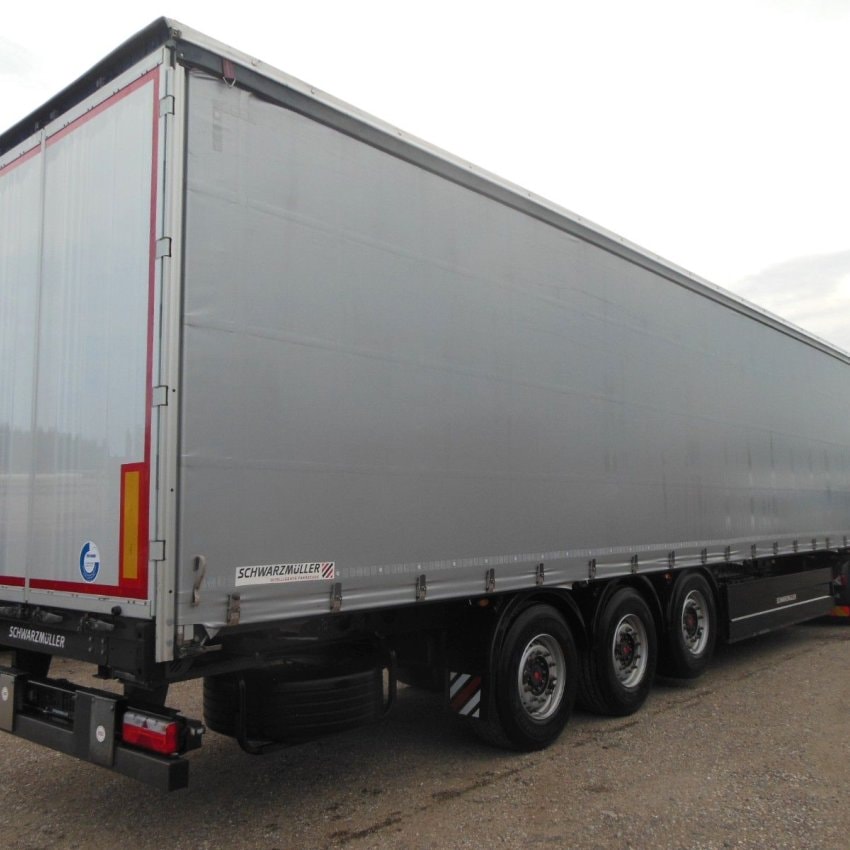 SCHWARZMUELLER S1, BOČNÍ STĚNY, BOX NA PALETY, ZDVIHACÍ NÁPRAVA, TOP STAV!!!