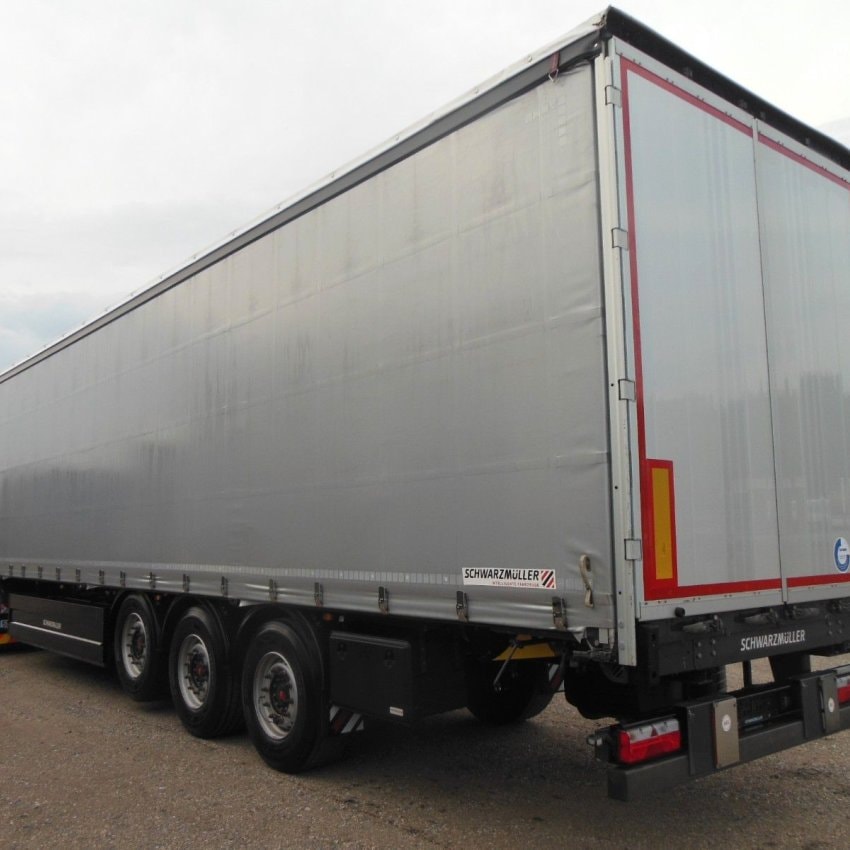 SCHWARZMUELLER S1, BOČNÍ STĚNY, BOX NA PALETY, ZDVIHACÍ NÁPRAVA, TOP STAV!!!