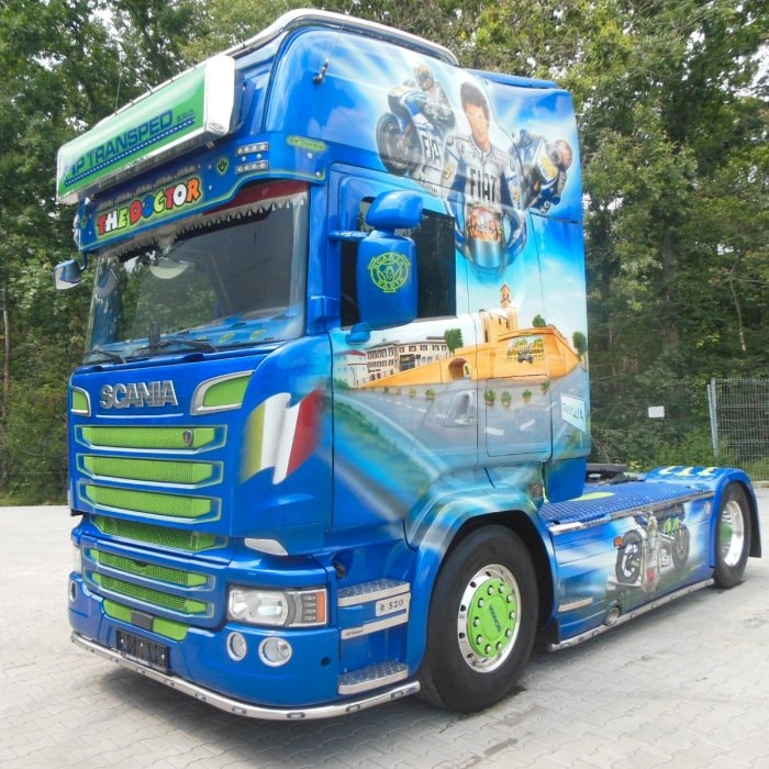 SCANIA R520, V8, TOP STAV!!
