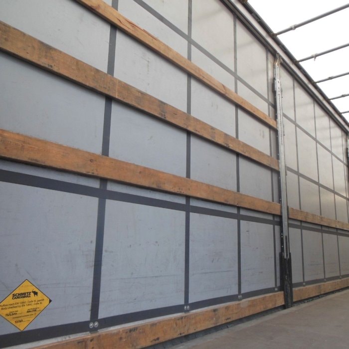 SCHMITZ SCB, BOX NA PALETY, ZDVIHACÍ NÁPRAVA