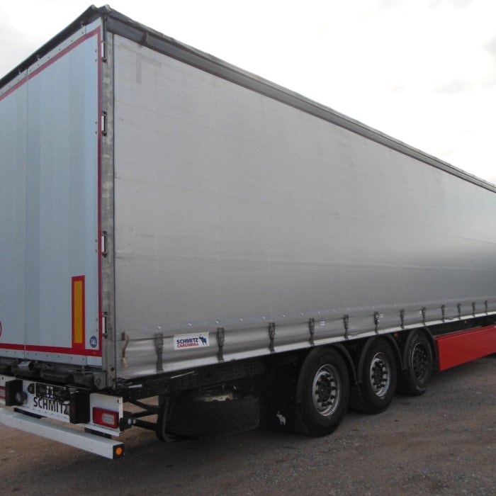 SCHMITZ SCB, BOX NA PALETY, ZDVIHACÍ NÁPRAVA