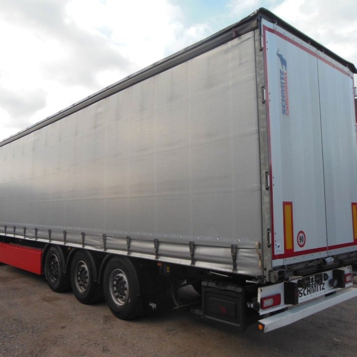 SCHMITZ SCB, BOX NA PALETY, ZDVIHACÍ NÁPRAVA