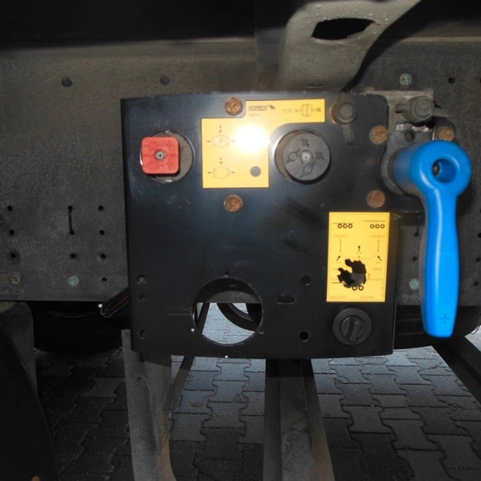 Schmitz SCB, Paletový koš, Zvedačka návěs pro nákladní