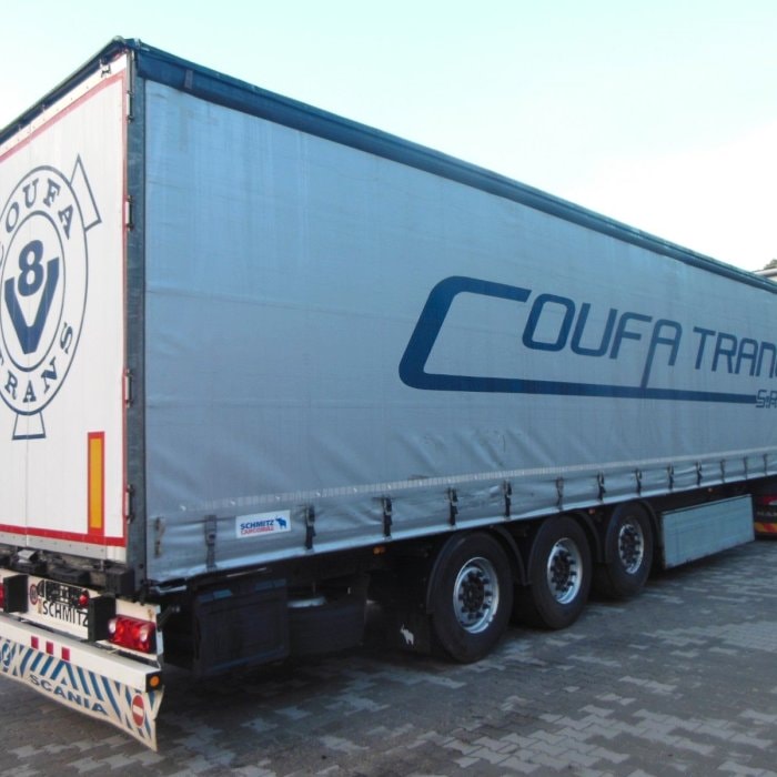 Schmitz SCB, Paletový koš, Zvedačka návěs pro nákladní