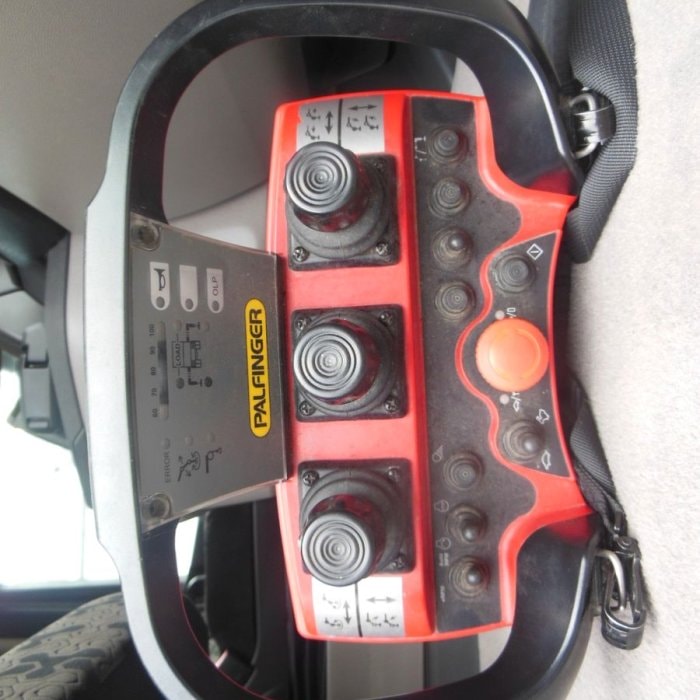 SCANIA R580, 8x4, Sklápěč S2, Palfinger PK19